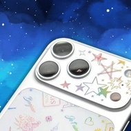 【INS可愛風】彩繪鏡頭底座貼 for iPhone17 Pro Max(鏡頭鏤空)