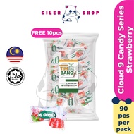 Cloud 9 Candy 90's [FREE 10'S] Crème and Strawberry Flavoured Candy Ice Lemon Tea Candy