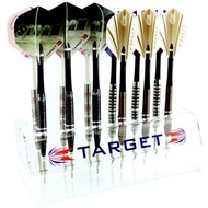 Target darts display stand, acrylic dart stand, 12 darts