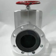 GJ41X-10L Aluminum Alloy/Cast Iron Pipe Clamp Valve Rubber Pipe Valve Corrosion Resistant Acid Alkal