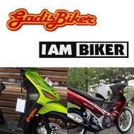 Sticker Potong Sticker Motor I AM BIKER gadisBiker