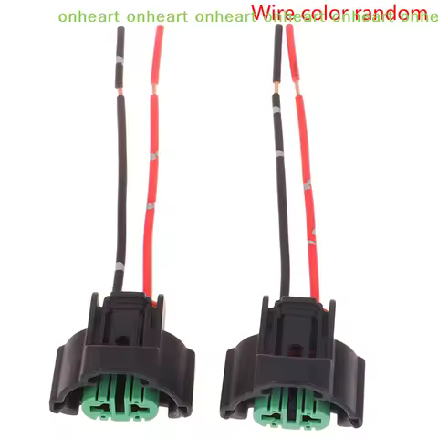 [C]2Pcs H11 Female Connector Adapter Wiring Harness Socket Car Cable Plug Adapter for Foglight Head 