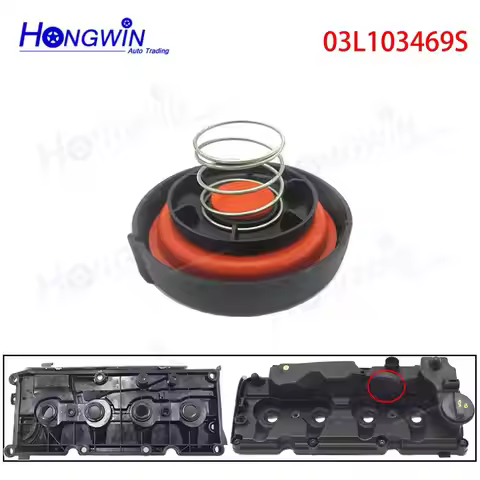 03L103469S PCV Valve Cover Repair Kit For Audi A3 A4 Allroad B8 A5 A6 Q2 Q3 Q5 Seat Alhambra Ateca S