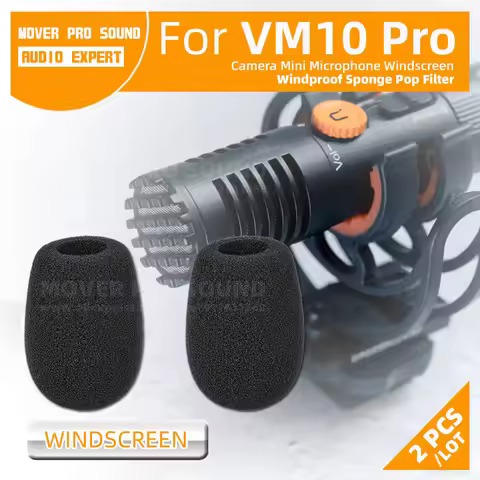 For Comica VM 10 VM10 PRO Windscreen Microphone Windproof Pop Filter Shield Windshield Sponge Mic Co