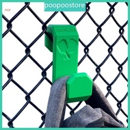POOP Tennis Pickleballs Fence Hook Colorful Chain Fence Hook For Tennis Pickleballs Equipment Organi