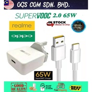 Oppo Super Vooc Dart 65W Charger 10V 6.5A Realme Reno