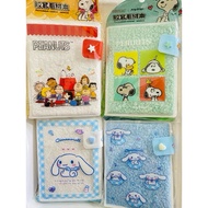 Notebook A6 Size joytop pvc Cover Velvet Fur 96 Sheets Of Paper With Lines