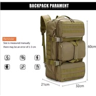 Large military backpack, jumbo military backpack, outdoor bag, men's duffle backpack