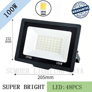 LAMPU SOROT LED 100W / LAMPU TEMBAK LED 100 WATT / LAMPU OUTDOOR LED