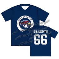 Off Campus Briar University Jersey Graham 44 22 DI LAURENTIS 66 Tucker46 T-shirt V-neck Short Sleeve