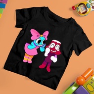 Baju Budak Dandys World sprout shelly Cartoon Print Children T-Shirt Boy and Girl Short-sleeved T Sh