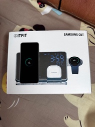 特價！ITFIT by Samsung C&amp;T 3-in-1 Multi function Wireless Charger Special Edition 三合一多功能無線充電板 特別版