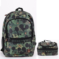 Australia smiggle Mickey Co-Branded Large Size Schoolbag Elementary School Students Children Backpack Large Capacity Outdoor Leisure Backpack