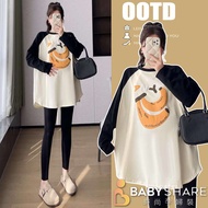 Banana Print Long Top Maternity Wear BabyShare Fashion [CGL011B5R]