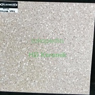 KERAK LANTAI KASAR TERRAZO PLATINUM ANCONA BONE GREY BROWN 40X40
