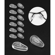 6 Pairs Replacement Nose Pads Nosepiece for Oakley Socket 5.0/Socket 5.5/Sway Bar/Limit Switch/Exten