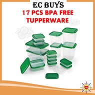 ECBUYS 17pcs BPA Free Microwave-safe Multipurpose Food Container / Lunch Box, Tupperware