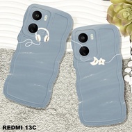 HP REDMI 13C 12C 12 4G 10C 10 4G 10 5G 9C 9A 9T 9 8/8A PRO A1/A2 POCO C65 SOFTCASE WAVY WAVE LATEST 