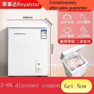 XY7 Royalstar Mini Fridge Household Small Two-Person Refrigerator Large Capacity Freeze Storage Mini Special Offer Cabin