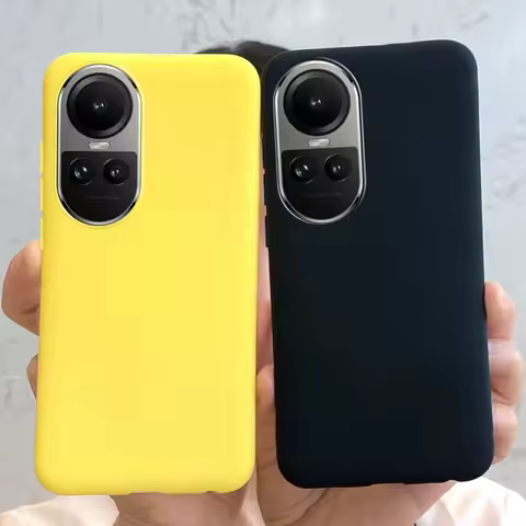 For OPPO Reno 10 Pro 5G Case CPH2525 Liquid Silicone Cover Soft TPU Phone Case For OPPO Reno 10 Pro 