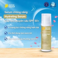 Serum chống nắng cấp ẩm Cancer Council Hydrating Serum SPF50+ 50ml