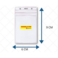 PLASTIC NAME CARD 6X9CM PCS