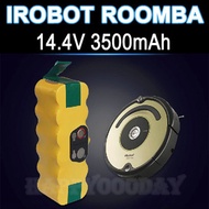 For iRobot Roomba FLOUREON 14.4V 3500mAh Ni-MH Vacuum Cleaner Rechargeable Battery Pack Replacement for 500 550 560 780