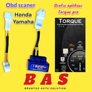 Scaner Motor Injeksi obd2 honda Yamaha