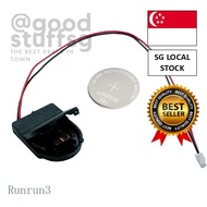 [SG FREE 🚚]Battery Box Real Time Clock Holder Battery Box Real Time Clock Holder CR2032 Battery Rech