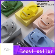 CUTE SHARK SLIDES WATER PROOF ANTI SLIP TRENDY SLIDES BLUE BLACK GREY SLIDES