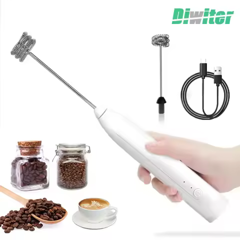3 gear Kitchen Items USB Charging Electric Egg Beater Mini Blender Kitchens Accessories Mixer Househ