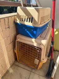 貓籠狗籠，飛機籠寵物籠兩個