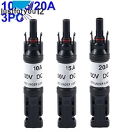 【JTFY】Diode Connector Photovoltaic UL94-V0 Waterproof Set In-Line Replacementready stock