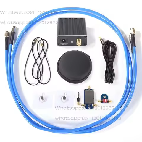 LZ1AQ Amplifier Active Magnetic Loop Antenna Wideband 50K-500MHz Portable Antenna 17dB HF AM FM VHF 
