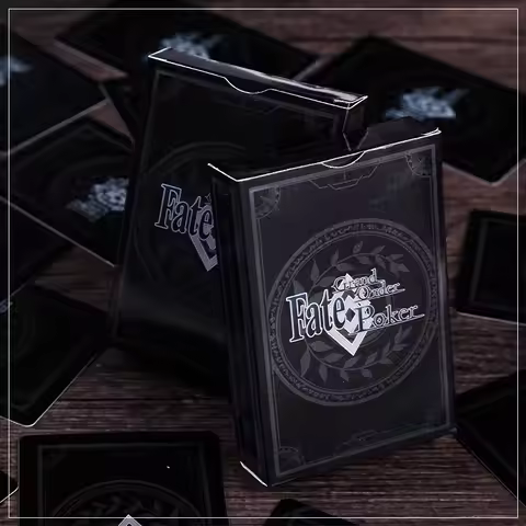 1 set NEW Fate / Grand Order FGO Playing Cards FGO Surrounding Cards Saber picture poker Cartoon toy