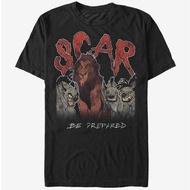 Disney The Lion King Scar And The Hyenas T-Shirt Premium Cotton Combed 24s Original 100% | Pinky Pro