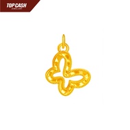 Top Cash Jewellery 999 Gold Butterfly Pendant