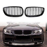 Areyourshop For BMW 06-09 E92 E93 328i 335i 2DR Front Kidney Grille Grill Double Rib Black