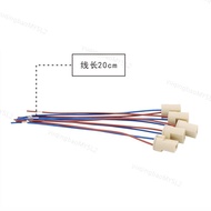20cm G9 Type Power Socket Led Lamp Bulb Base 250V 2A Ceramic Holder Cable Wire Connector for G9 Halo