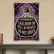 CIFbuy Vintage Magic Iron Wall Decor Cauldron Spell Home Decor Living Room
