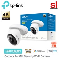 TP-LINK Tapo C560WS 4K Outdoor Pan/Tilt Security Wi-Fi Camera