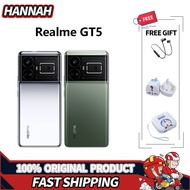 【Global Rom】Realme GT5 Snapdragon 8+ Gen 2 150/240W AMOLED 144Hz 240W 5240mAh NFC Realme GT5 Smart P