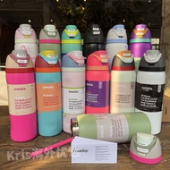 Owalafreesip4OZ/OZ Stainless Steel with Straw Thermos Cup Sports Cup Pop-Lid Cup