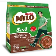 [Free Shipping ONLY WM] NESTLE MILO 3in1 30sticks 33g