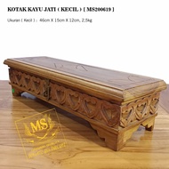 KOTAK PUSAKA KAYU JATI