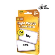 Teacher Created Resources Sight Words Flash Cards 3 Letter Words