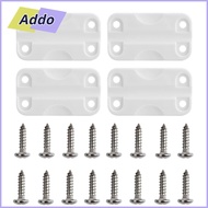 ADDO.PH 4Pcs/Set Hinge Replacement for Igloo 50-165 Qt Rectangular Hinged Coolers, with Screws, High