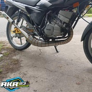 Exhaust Rxz/ Rx_z/ RXZ 135 Exhaust Racing Type Lavida Full Stainlese