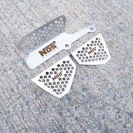 แผ่นปิดกันหนู ตระแกรงกันหนูเข้ารถ Isuzu d-max ปี 2020-2024 (เซ็ต 3 ชิ้น) สแตนเลสแท้ 304 ตะแกรงกันหน