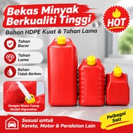 Portable HDPE Fuel Tank Kedap Udara Anti-Statik Tong Minyak Petrol Tong Petrol Oil Tank 5L 10L 20L